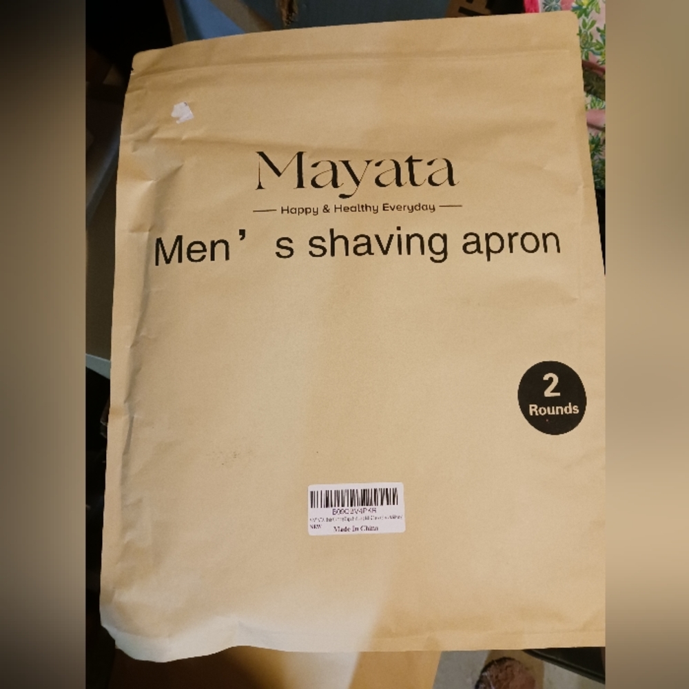 NWT! MAYATA Men's Shaving APRON